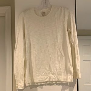 J Crew slub pullover Size M
